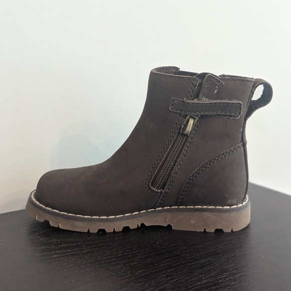 Timberland Earthkeepers Chelsea Toddlers Brown Leather Unisex Boots - Picture 4 of 6